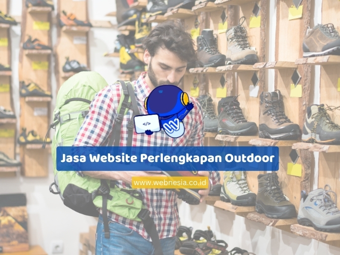 jasa website perlengkapan outdoor