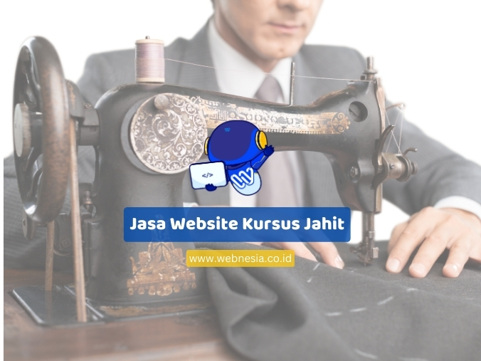 jasa website kursus jahit