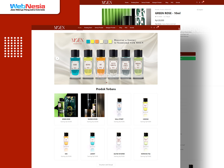 Website Toko Online Perfume