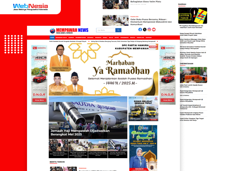 Website Portal berita