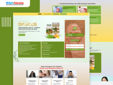 Landing Page Obat Herbal Diabetes