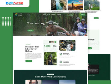 Website Booking Wisata Bali