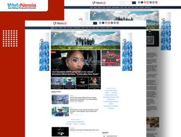 Website Portal Berita - Mevin ID