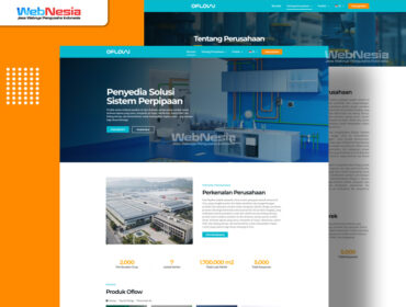 Website Perusahaan Penyedia Sistem Perpipaan
