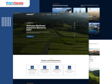 Website Perusahaan Travel Agency