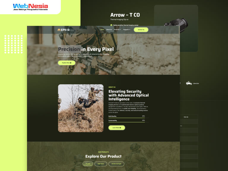 Website Perusahaan Perangkat Termal