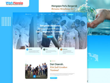 Website Organisasi Pelestarian Air