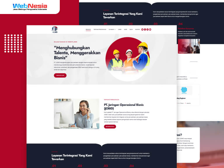 Website Perusahaan Outsourcing