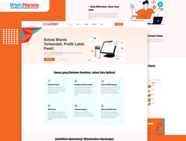 Landing Page Aplikasi POS
