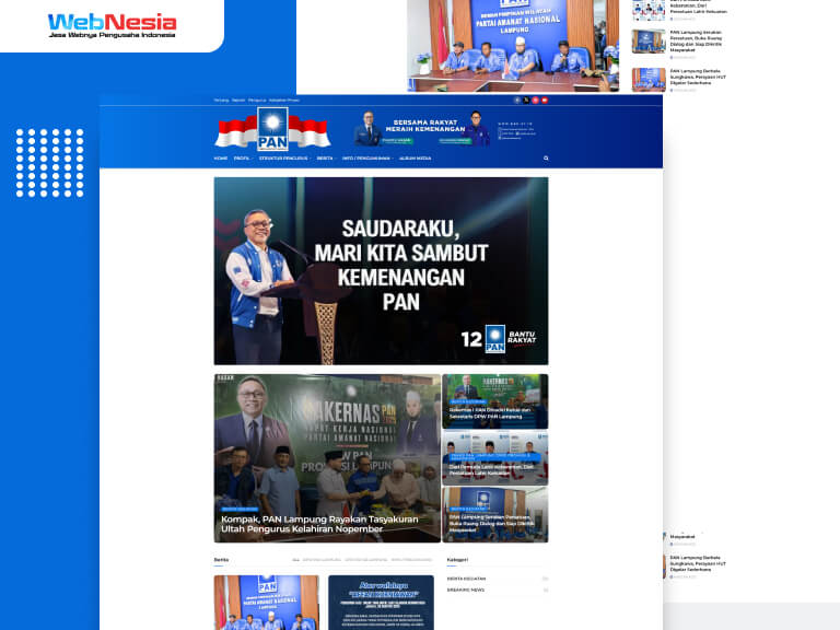 Website Portal Berita Partai