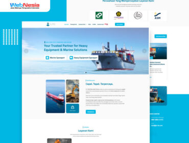 Website Supplier Sparepart Alat Berat