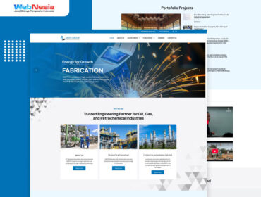 Website Industri Kilang Minyak