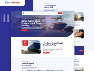 Website Perusahaan Logistik