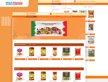 Website Toko Online Makanan India