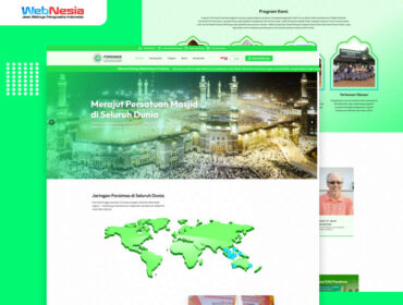Website Organisasi Masjid