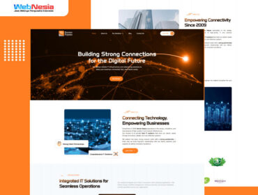 Website Perusahaan Infrastruktur IT