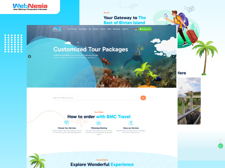 Landing Page Tour & Travel