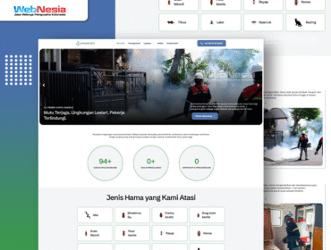 Website Perusahaan Pest Control