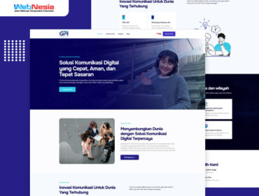 Website Perusahaan Komunikasi Digital