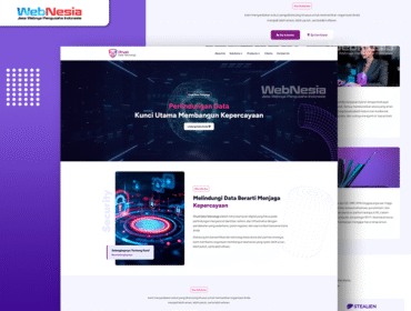 Website Perusahaan Pengamanan Data Digital
