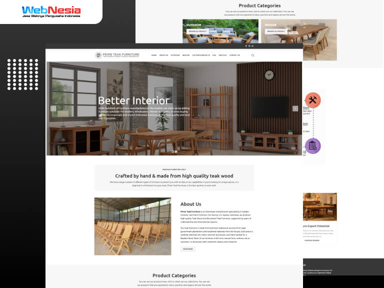 Website Penyedia Furniture