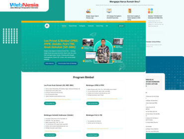 Website Lembaga Belajar CBT