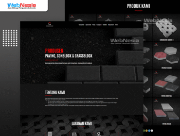 Website Perusahaan Paving Conblock Grassblock