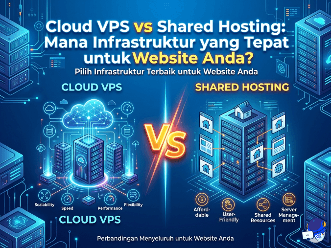 Cloud VPS vs Shared Hosting: Mana Infrastruktur yang Tepat untuk Website Anda?