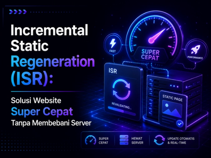Keunggulan Incremental Static Regeneration (ISR) untuk Performa Web