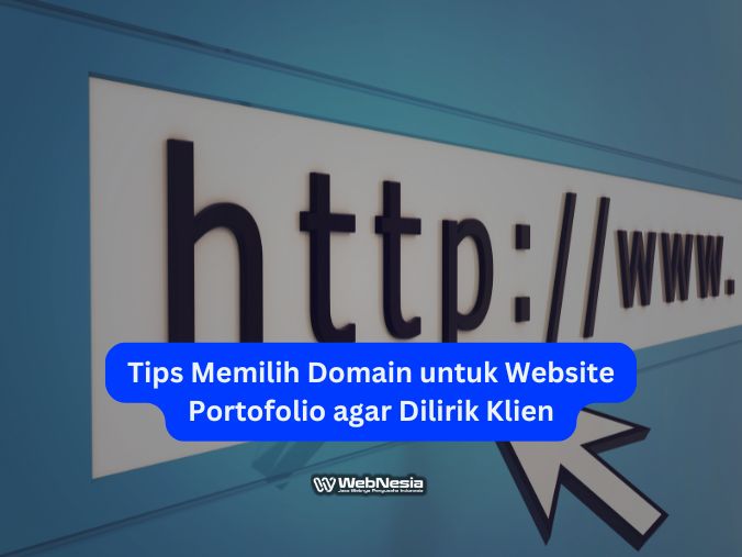 Domain untuk Website Portofolio