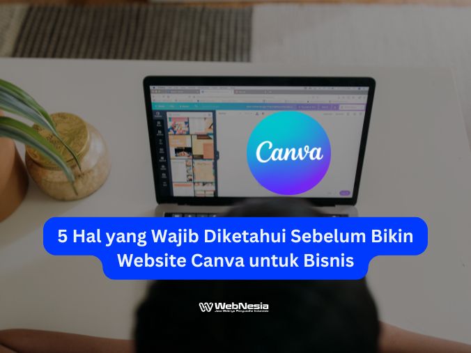 Sebelum bikin website Canva