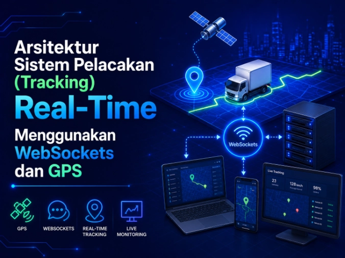 Arsitektur Sistem Pelacakan (Tracking) Real-Time Menggunakan WebSockets dan GPS
