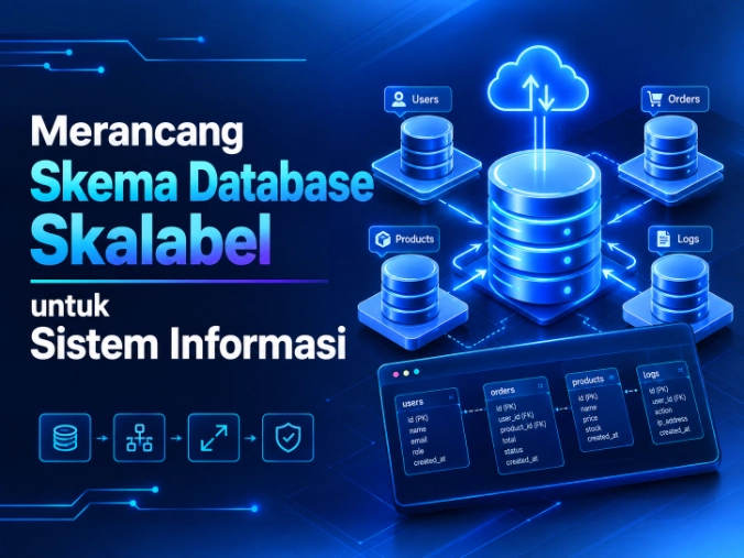 Merancang Skema Database Skalabel untuk Sistem Informasi