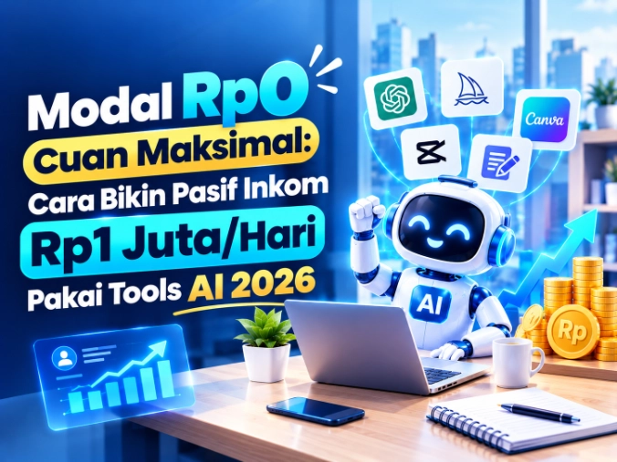 Cara Mendapatkan Penghasilan Pasif Rp1 Juta Sehari dengan AI