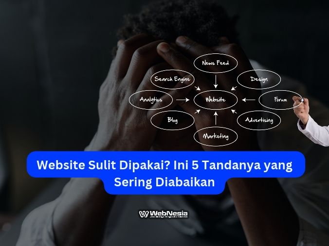 Website sulit dipakai